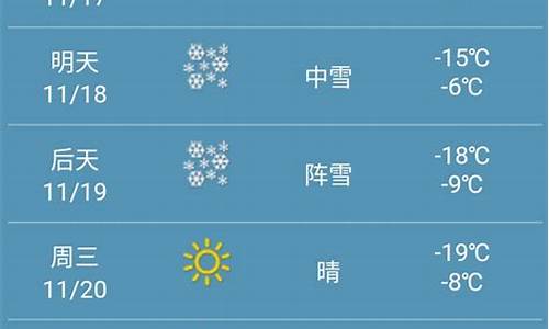 黑龙江鹤岗一周天气预报情况表_黑龙江鹤岗一周天气预报情况