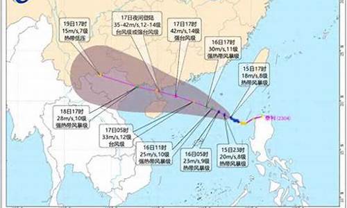 2021年台风时间顺序表_2021年台风时间及登陆地点