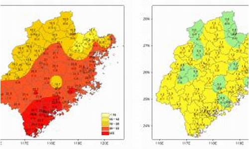 福建天气温度多少度_福建天气温度